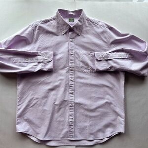 Sid Mashburn | Lavender Stripe Button-Down Shirt – Men’s XL